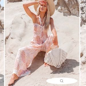 New with tags! Vici paisley jumpsuit